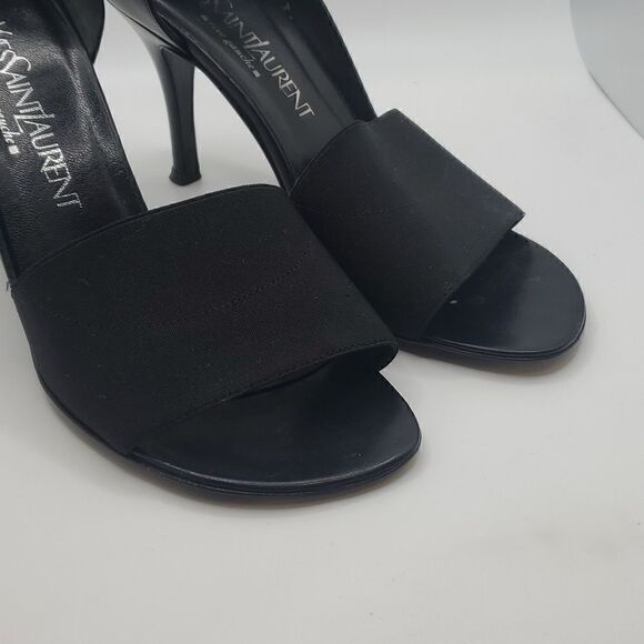 Yves Saint Laurent | Classic Leather Heeled Mules - Picture 3 of 9